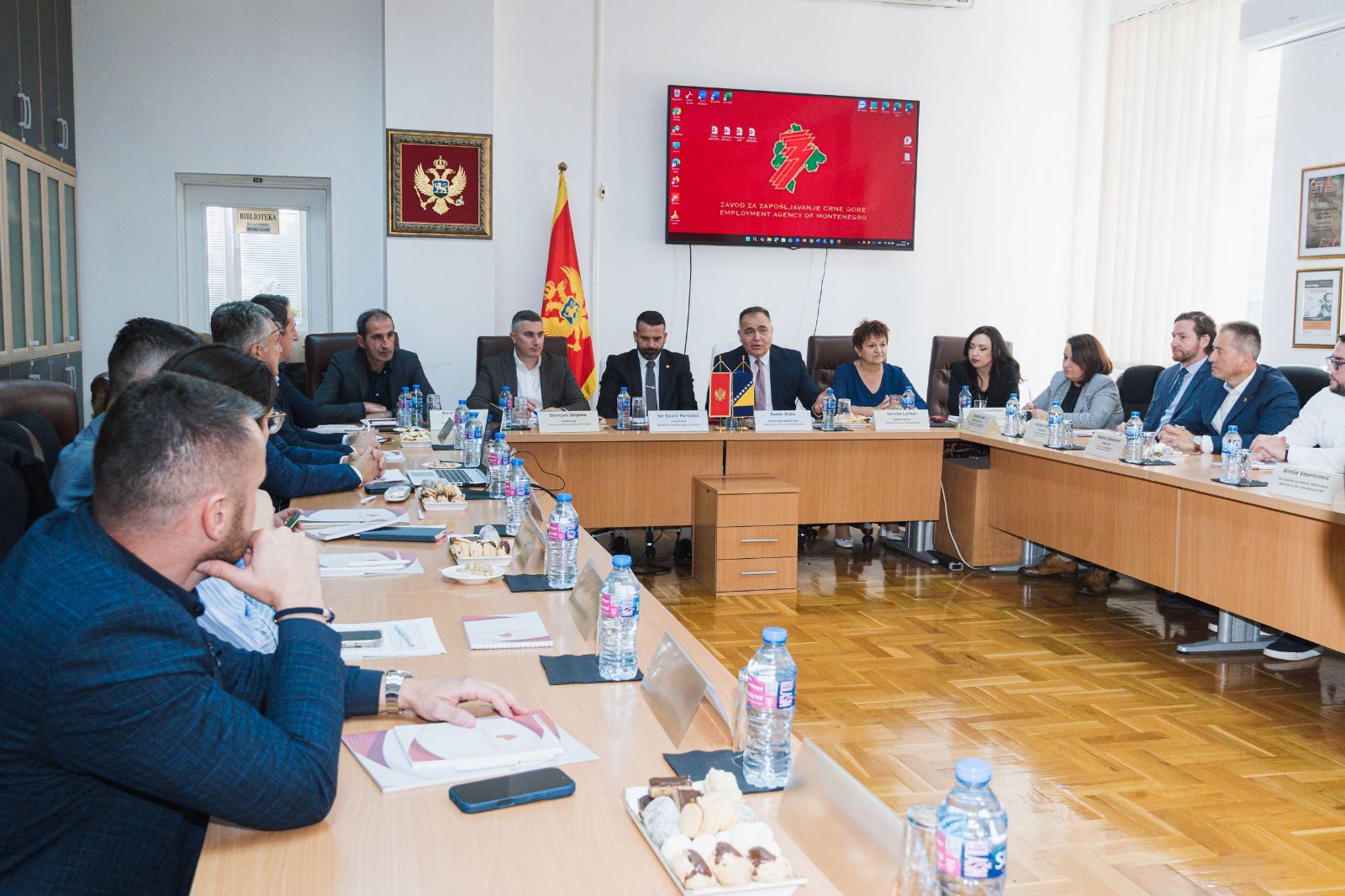 Представници Завода у студијској посјети Заводу за запошљавање Црне Горе