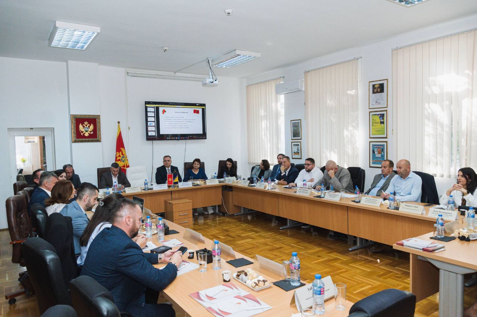 Представници Завода у студијској посјети Заводу за запошљавање Црне Горе